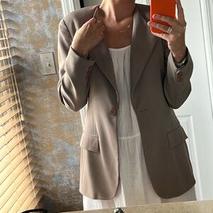 Tan Suit Jacket